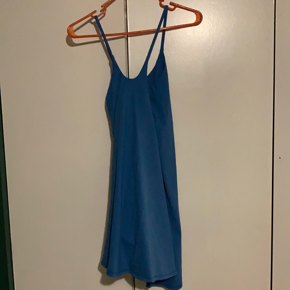 HALARA pacific coast blue Everyday Cloudful 2-in-1 flare activity dress XL